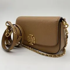 美品 TORY BURCH ブリテン コンバーチブル 3way ショルダーバッグ