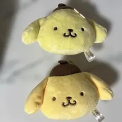 ポムポムプリン フェイスマスコット　2個セット