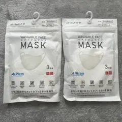 【専用です】未開封AIRism 洗えるマスク Mサイズ 3枚入り 白 2セット