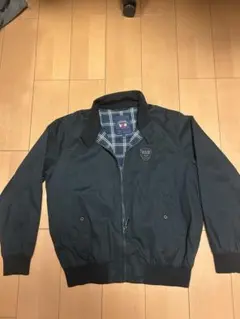 VAN CLUB ヴァンクラブ スイングトップ ブルゾン ブラック チェック L