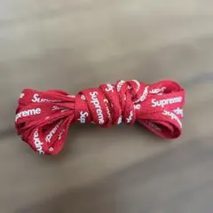 ナイキエアフォース1 supreme シューレース 赤靴紐
