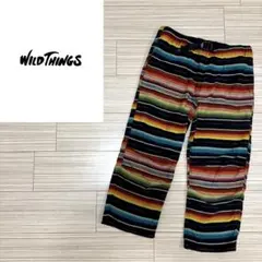 WILDTHINGS クライミングパンツ　クロップドパンツ　マルチカラーのサムネイル