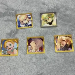 fgo 最終再臨展 ステッカー 5枚セット