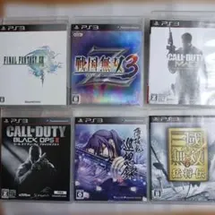 PS3ゲームソフトセット 6本