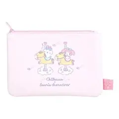 ちいかわ サンリオコラボ フラットポーチ