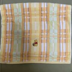 くまのプーさん バスタオルチェック柄