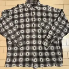 メンズ　チェックシャツ