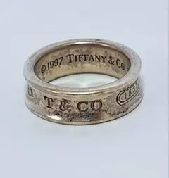 Tiffany &Co. ティファニー 925 1837 ナローリング　約12号