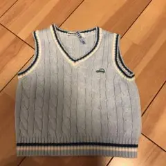 ニットベスト ファミリア familiar サイズ80 値下げ 早い者勝ち