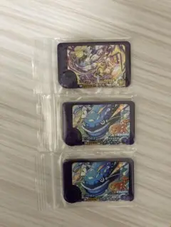 ポケモンフレンダ 3枚セット　タケルライコ　ヘイラッシャ