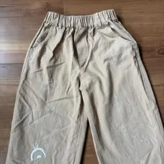 キッズ　刺繍　パンツ　110