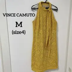 Vince Camuto【M】イエロー レース ノースリーブワンピース サイズ4のサムネイル