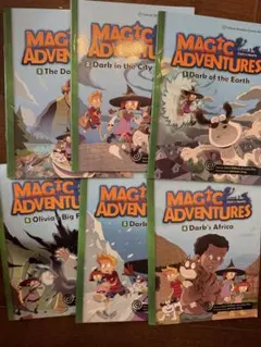 magic adventures jack's world 全6冊セット CD付 - メルカリ