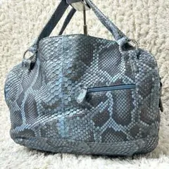 Exotic Leather Python Bag handbag Japan