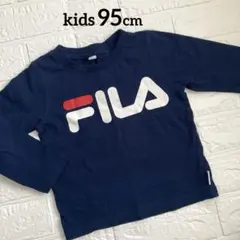95cm FILA ネイビー 長袖Tシャツ 男の子 春のサムネイル