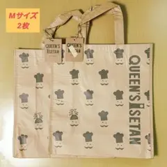 M2枚　クイーンズ伊勢丹　新デザイン　エコバッグ