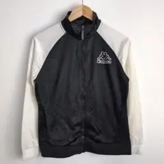 一点物】Kappa カッパ デニムドッキング リメイク トラックジャケット 