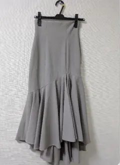 Snidel　ハイウエストヘムボリュームスカート　0サイズ