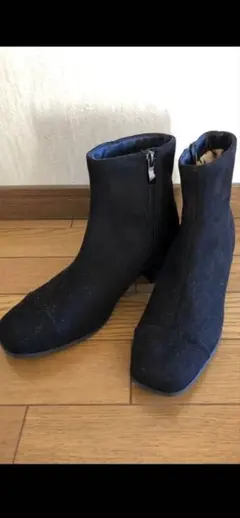 【新品】人気　ショートブーツ　スエード