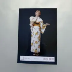 櫻坂46 藤吉夏鈴 2026年浴衣 生写真 - メルカリ