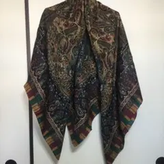 エトロ　ペイズリー柄 大判ストール