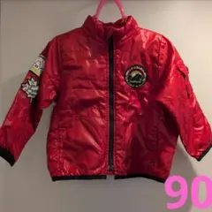 hushush 中綿ジャケット レッド アウター90