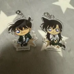 名探偵コナン　アクリルチャームコレクション　工藤新一　毛利蘭