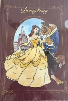 ディズニー 美女と野獣 クリアファイル Disney Story