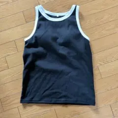 バイカラー ブラトップ ブラック LLサイズのサムネイル