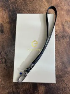 CUSTYPE レザー ストラップ ブラック　シルバー