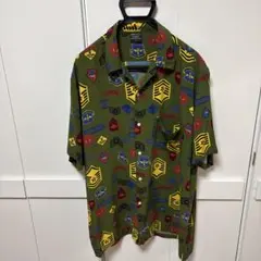 Alpha Industries ミリタリー柄 半袖シャツ 4Lのサムネイル