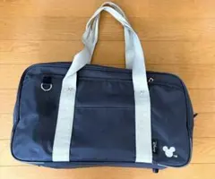 スクールバッグ ディズニー ミッキー スクバ 紺色 ナイロン