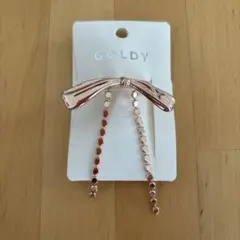 GOLDYドットチェーンリボンヘアカフのサムネイル