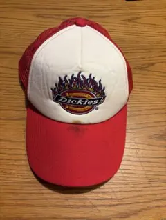 Dickies メッシュキャップ レッド