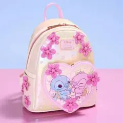 ラウンジフライ スティッチ＆エンジェル チェリーブロッサム ミニバックパック ラウンジフライ スティッチ＆エンジェル チェリーブロッサム ミニ