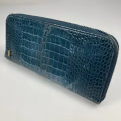Roberta di Camerino クロコ型押し　長財布　ラウンド　ジャンクのサムネイル