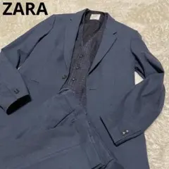 勝手に3ピース‼️ZARA ザラ セットアップ　スーツ　ネイビー　エディフィス