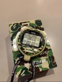 最終値下げA BATHING APE SEIKO ストップウォッチ 最終値下げA BATHING APE SEIKO ストップウォッチ