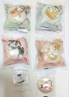 くら寿司コラボmofusandクッションチャーム・フルコンプリート＋オマケ２種！