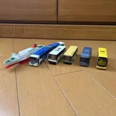 【トミカ】6台 はとバス　都営バス　ポケモンバス　さんふらわあ　連節バスなどのサムネイル