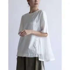 LASUD バックシフォンデザインカットソーのサムネイル