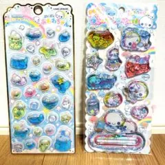 ぷくぷくあわわちゃん　ウォーターシール　メロウアクアリウム ウォーターインシール