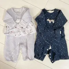 プティマイン 50cm 70cm ロンパース カバーオール