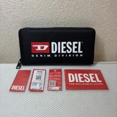 【未使用品】DIESEL CONTINENTAL ラウンドファスナー長財布