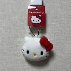 I love hellokitty ハローキティ フェイス形マスコットホルダー
