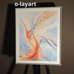 ★木板アート★ ハワイアンプラント 絵画 特殊プリント 額付き インテリア ☆木板アート☆ ハワイアンプラント 絵画 特殊プリント 額付き