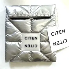 CITEN キルティング ポーチ シルバーのサムネイル