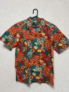 90s RalphLauren 開襟ボックスアロハシャツ メンズS相当 - メルカリ