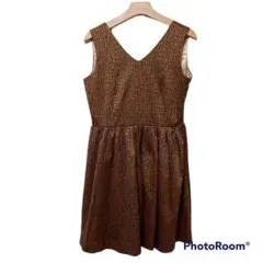 OPAQUE.CLIP 【L】ひざ丈 ノースリーブ 古着 レディース