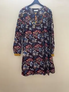 LAURA ASHLEY 花柄チュニック 五分袖